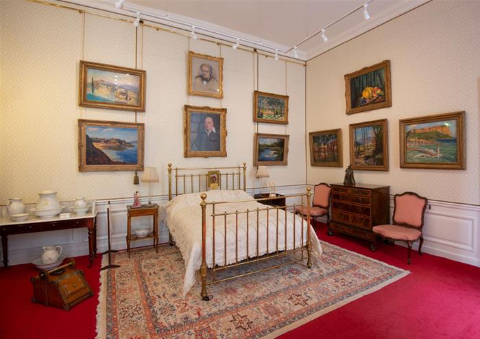 The room where Winston Churchill was born